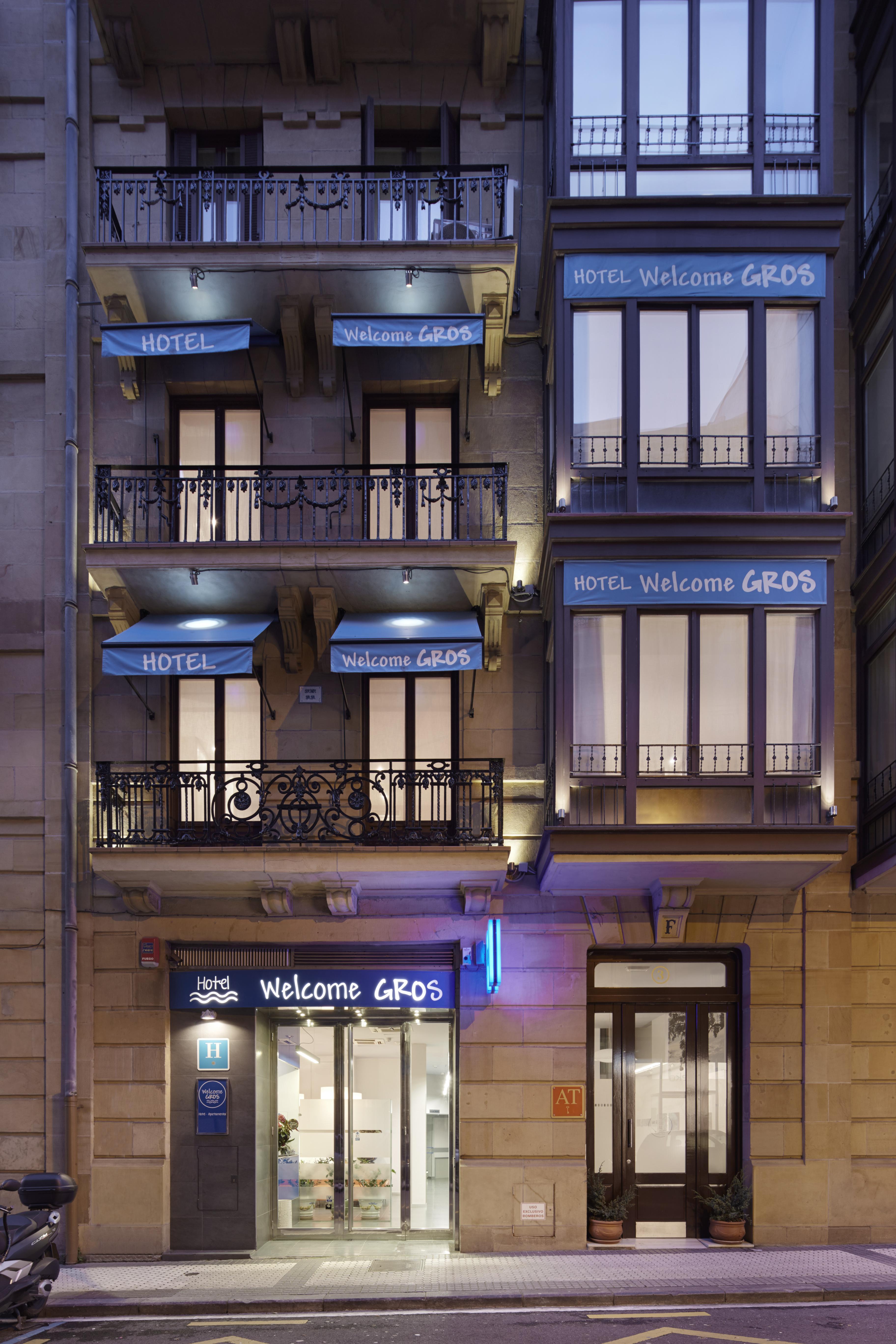 Welcome Gros Hotel San Sebastián Exterior foto